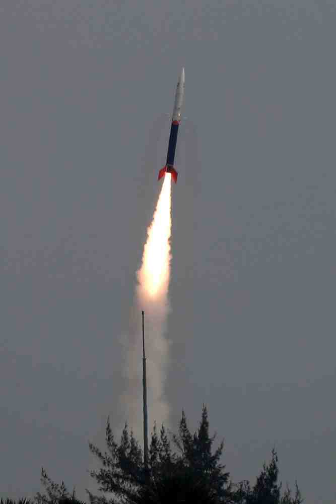 ISRO launches Vikram-S, India's first privately-built rocket