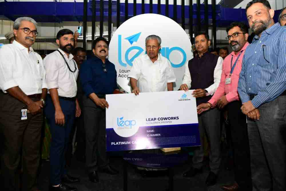 KSUM's startup incubators across Kerala will now be known as LEAP Coworks.