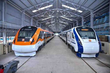 Vande Bharat trains to track in orange color with more safety features