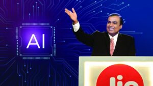Illustration depicting Hanooman AI revolutionizing communication in diverse Indian languages