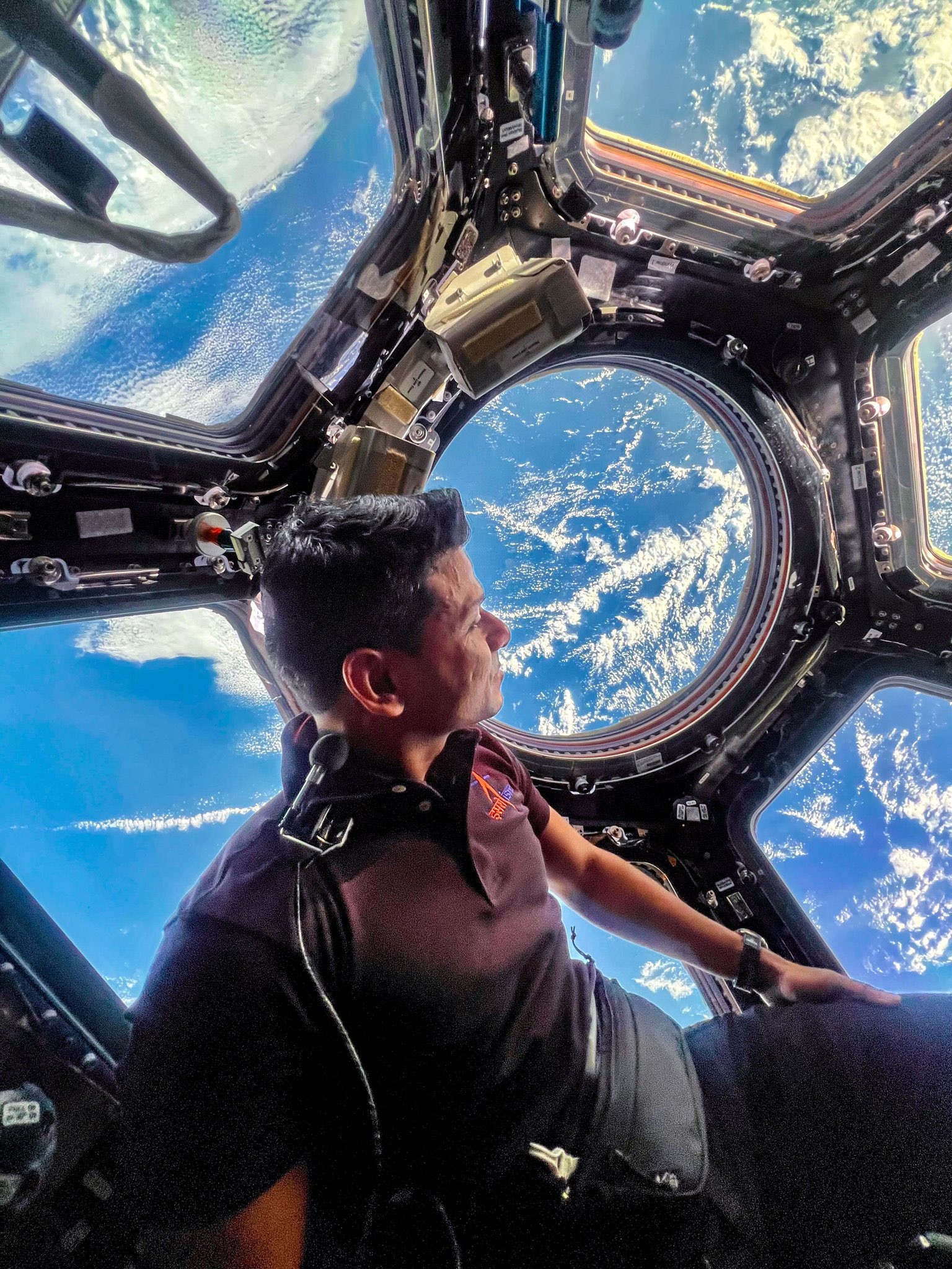 കേരളത്തിനു മുകളിലൂടെ ‘പറന്ന്’ ISS