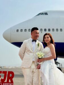 Sam Chui sky wedding
