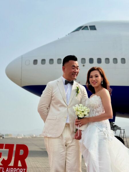 Sam Chui sky wedding