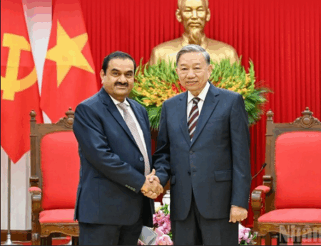 Gautam Adani met Vietnam's Communist Party General Secretary