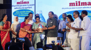Milma's one litre bottle