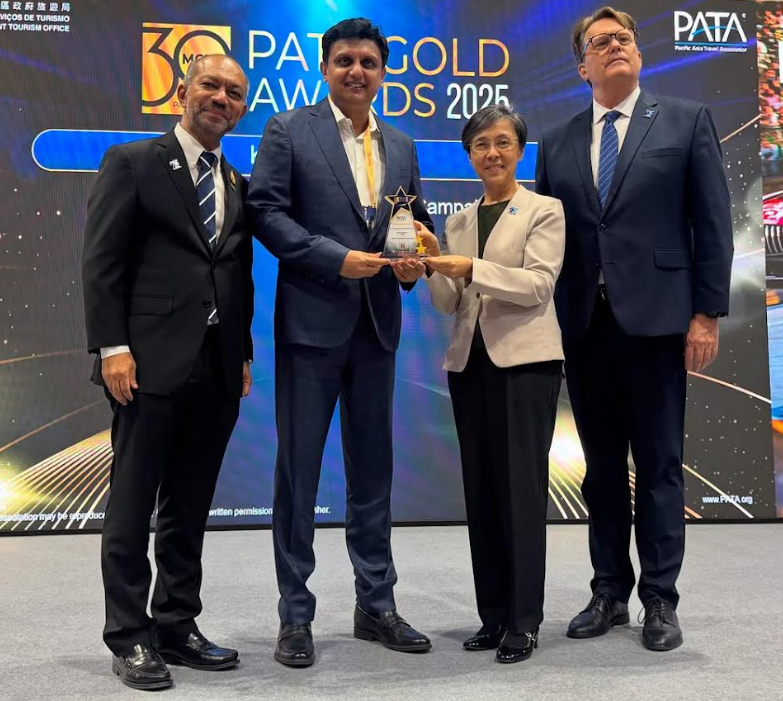 Kerala Receives PATA Gold Award