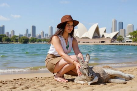 Sara Tendulkar Face of Tourism Australia