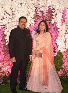 Gautam Adani Praises Priti Adani
