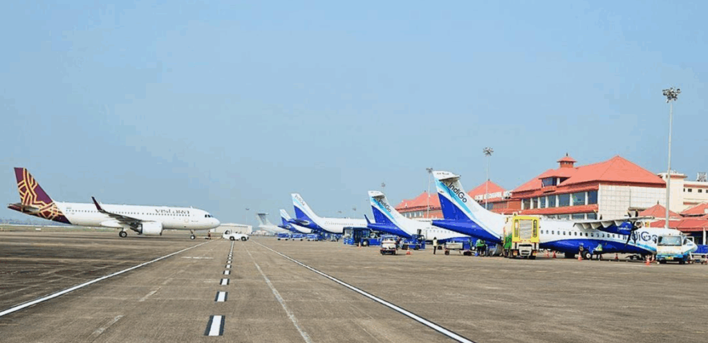 Kochi airport winter schedule