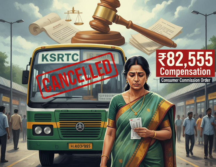 Kerala teacher KSRTC compensation