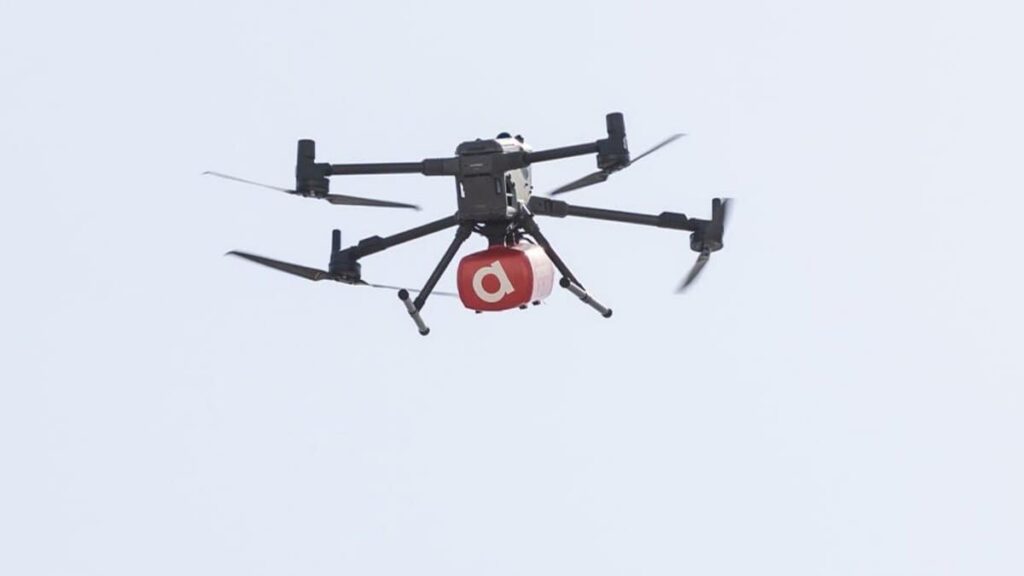 Saudi drone delivery
