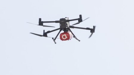 Saudi drone delivery