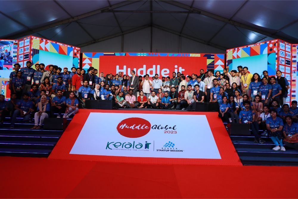 huddle global 2025 startup expo kovalam