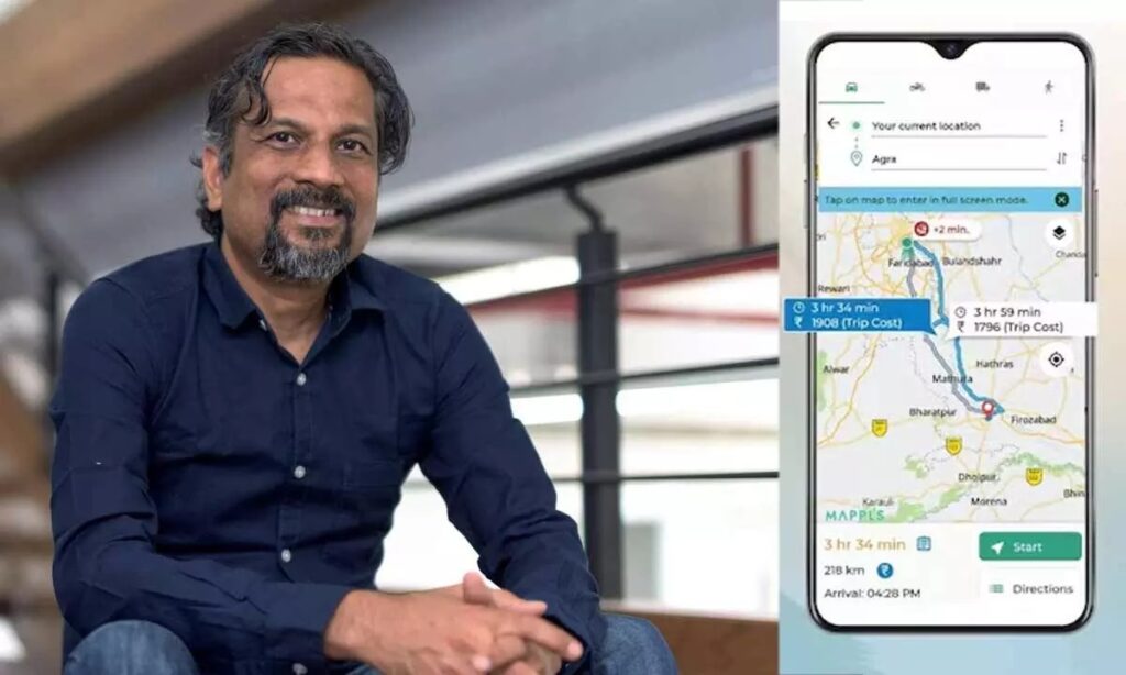 vembu lauds mapmyindia
