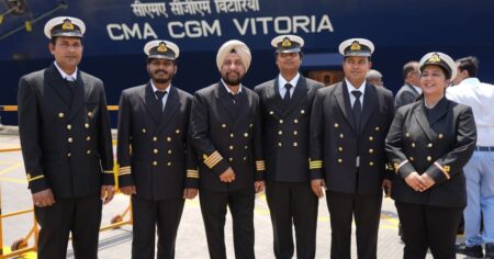 india global container ship order
