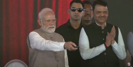 navi mumbai airport inauguration narendra modi