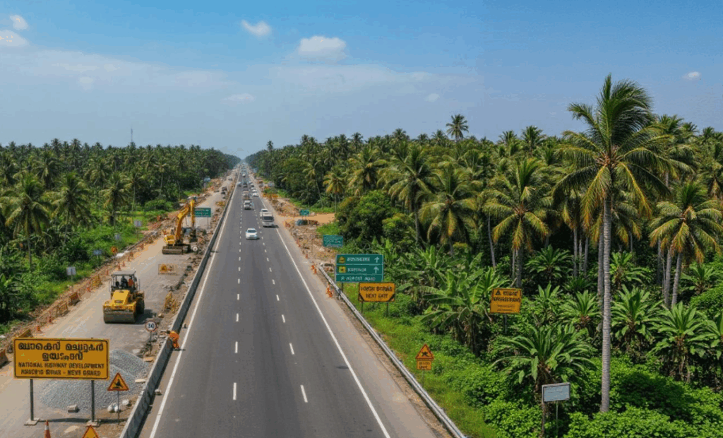  five national highway in kerala