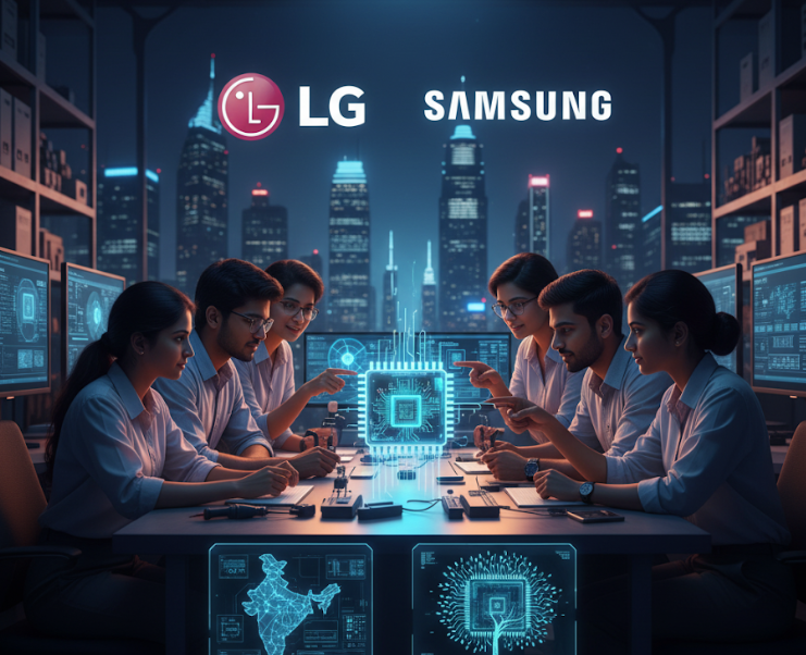 lg samsung india