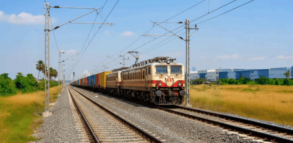 india no 2 rail freight power