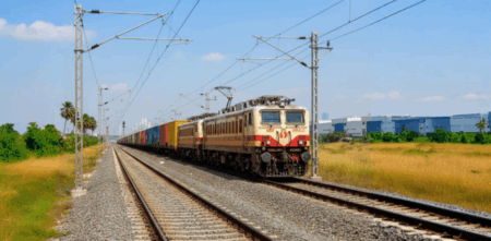 india no 2 rail freight power