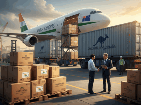 andhra australia seafood exports