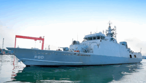 cochin shipyard ins mahe delivery