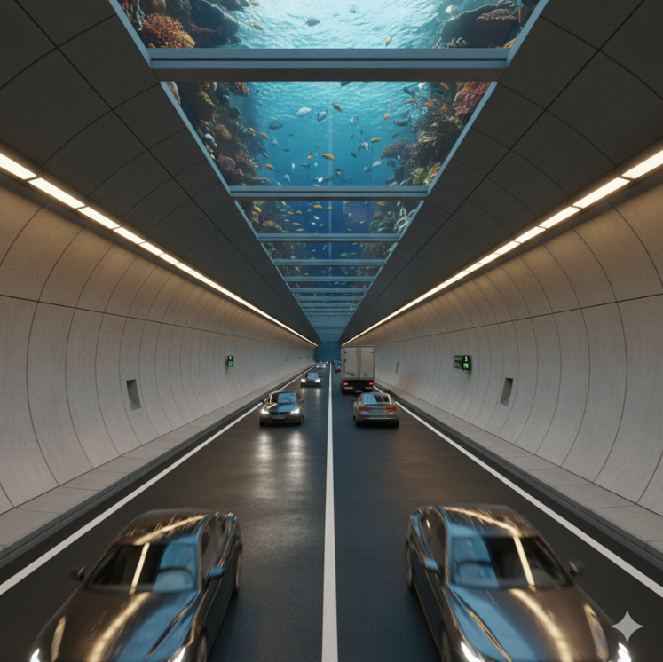 kerala's first underwater tunnel