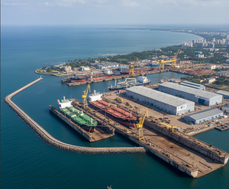ship repair cluster in kerala