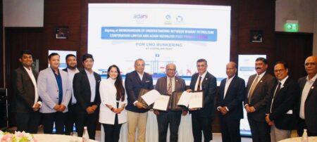 adani ports and bpcl lng bunkering vizhinjam