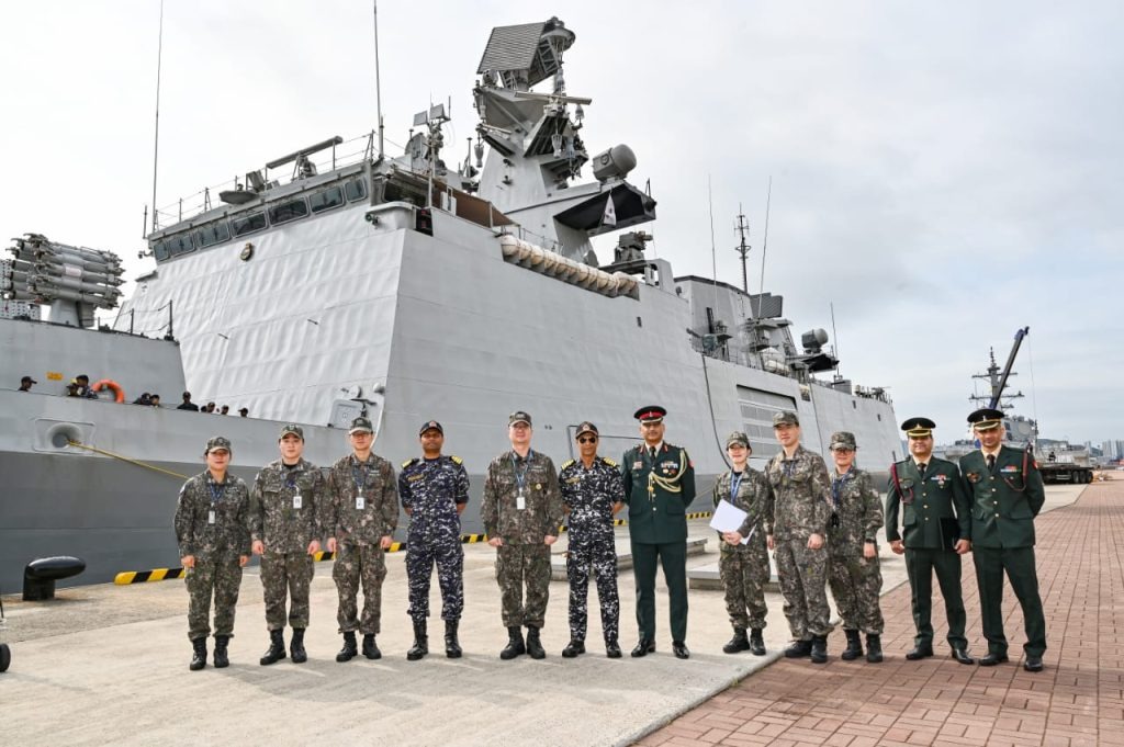 india south korea naval exercise