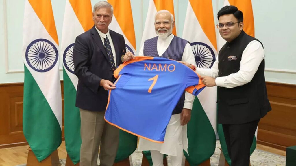 World Champions India meet with Narendra Modi