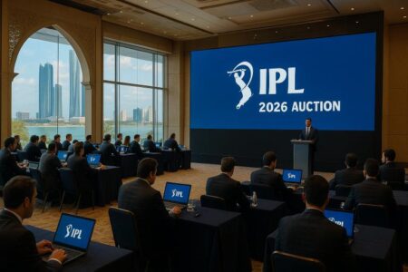 IPL Auction in Abu Dhabi