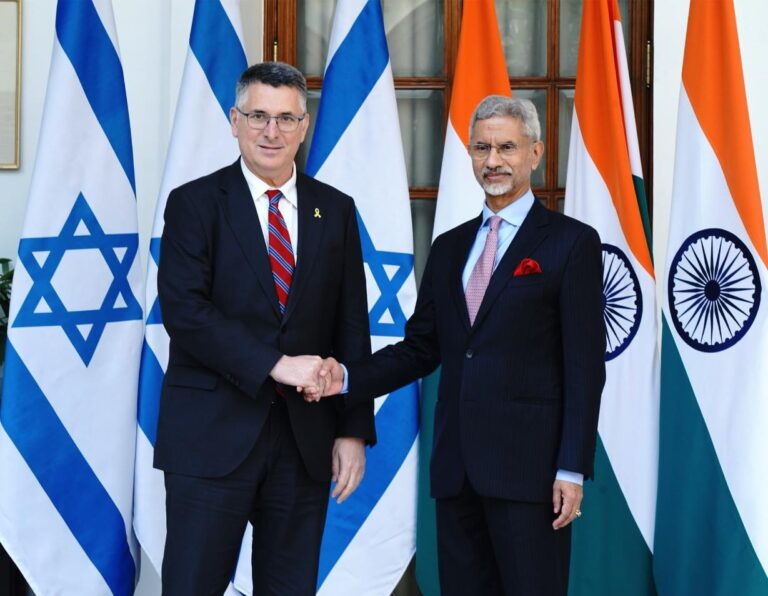 India Israel FM Visit