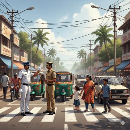 Kerala Zebra Crossing Rules