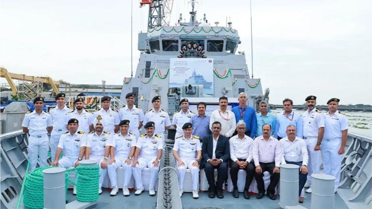 INS Mahe Commissioning