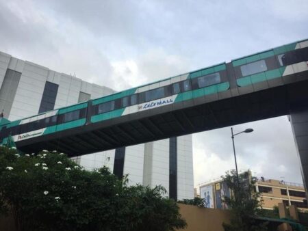 Tripunithura Metro Railway Skywalk