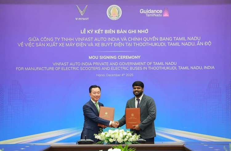 VinFast expansion Tamil Nadu