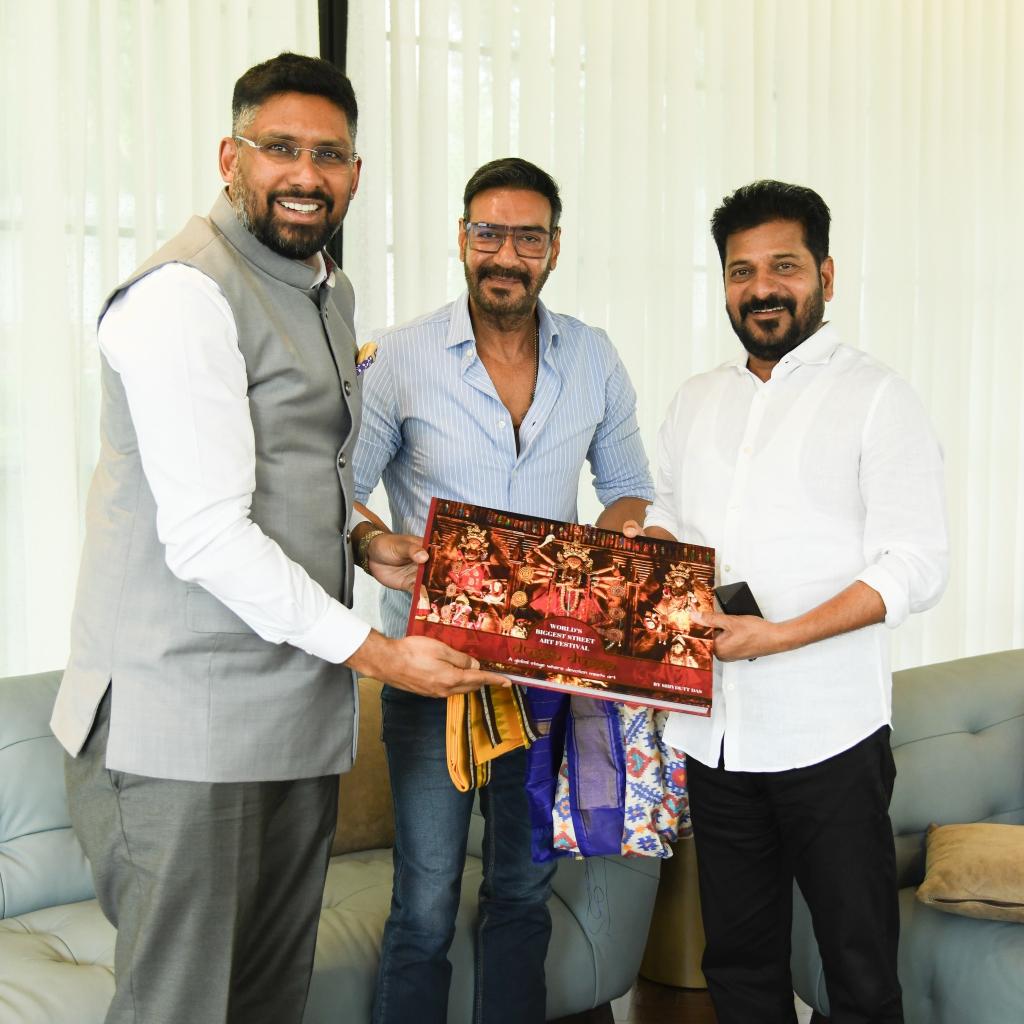 Ajay Devgn Film Studio Telangana