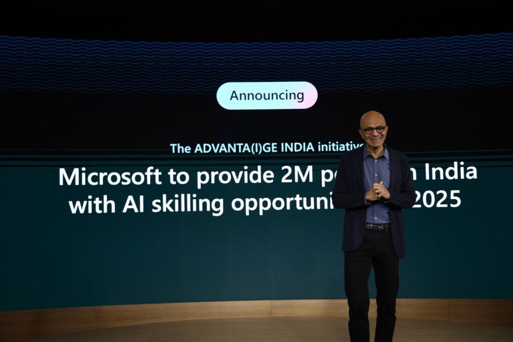 Microsoft Invests in India AI 