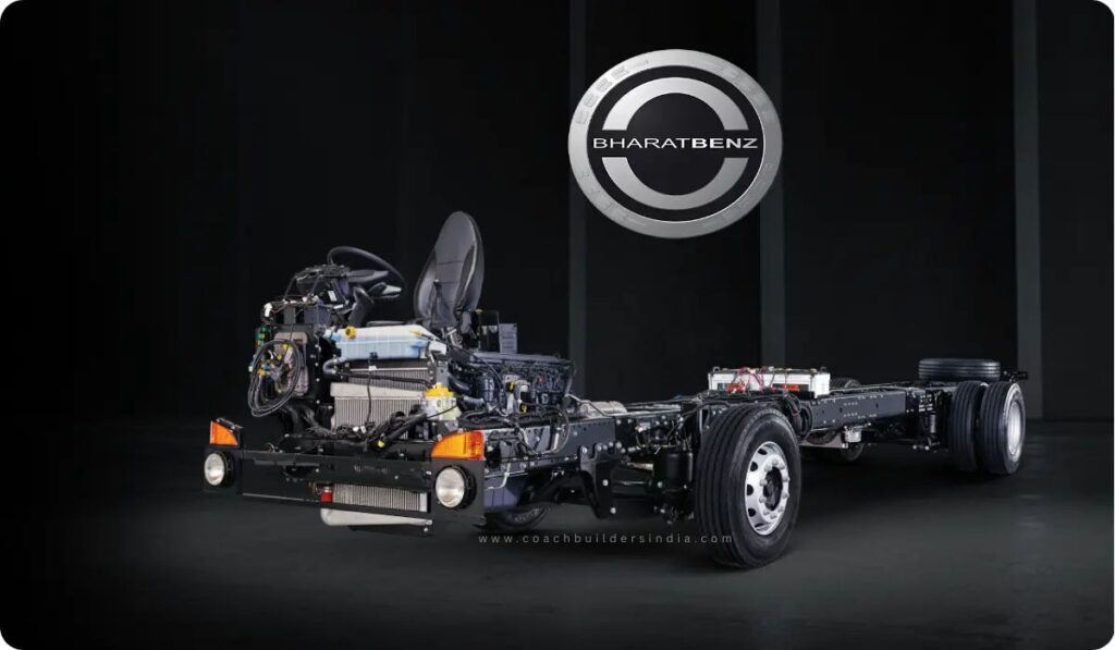 BharatBenz intercity bus India