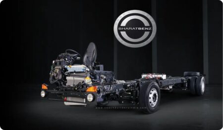 BharatBenz intercity bus India