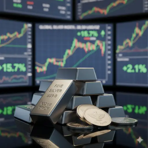 silver price surge becomes third most valuable asset