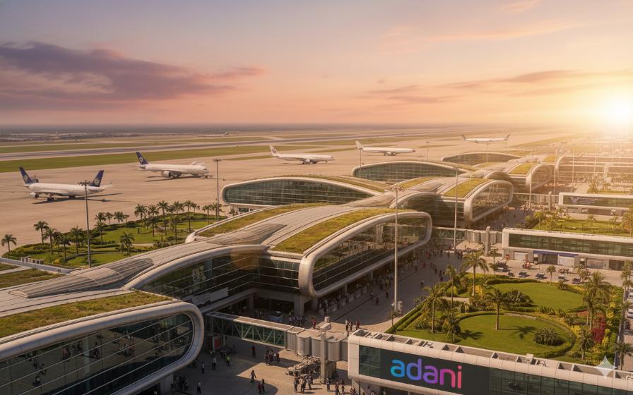 Adani Airports passenger traffic growt