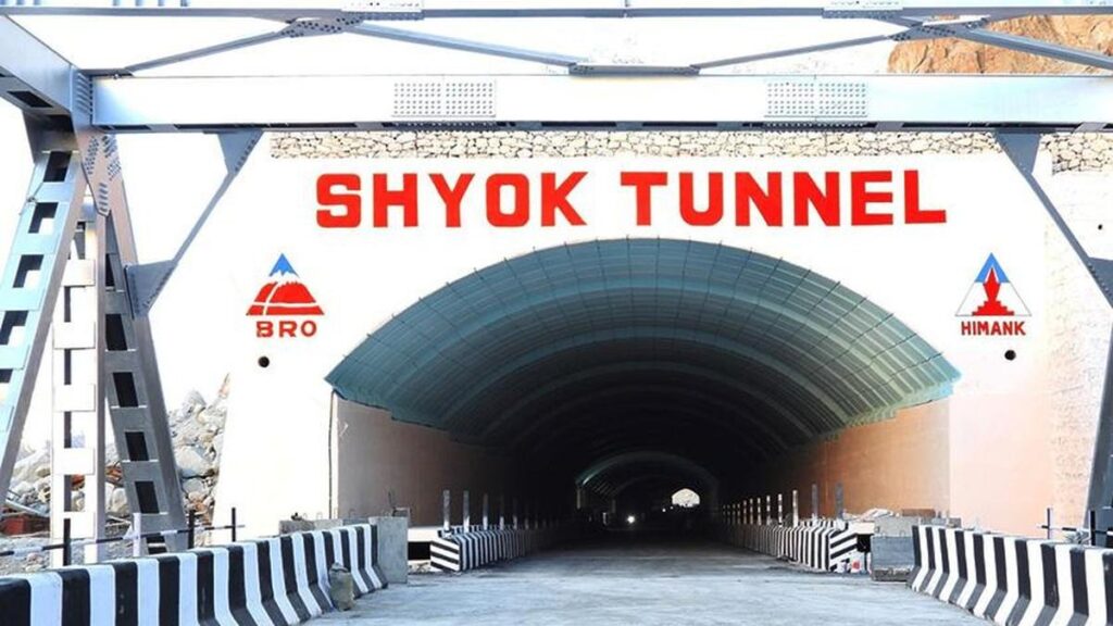 Shyok Tunnel Ladakh DS-DBO Road