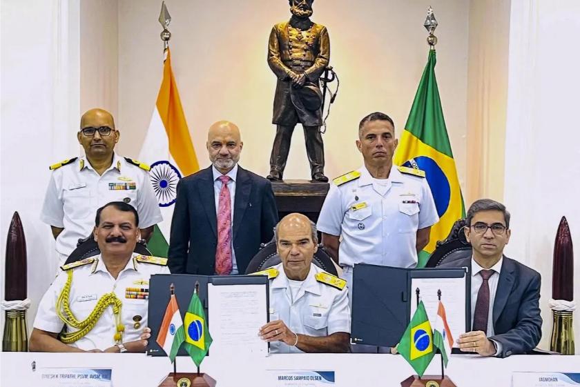 India Brazil Scorpene Submarine Maintenance