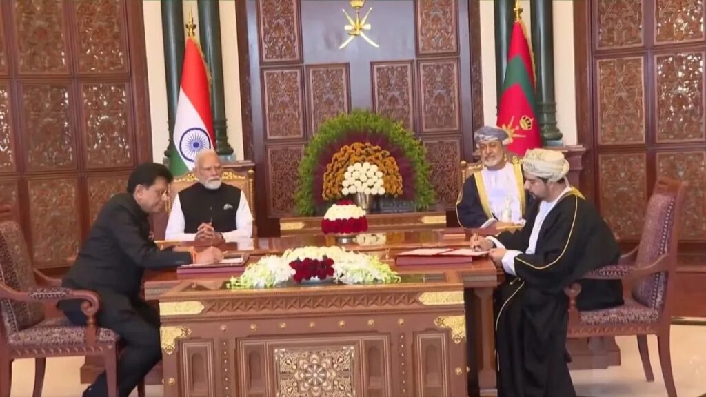 India Oman CEPA trade 