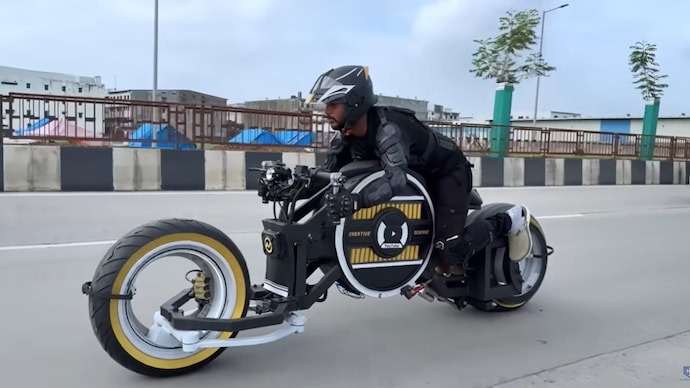 garuda ai electric bike india student prototype