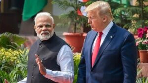 PM Modi Trump Phone Call