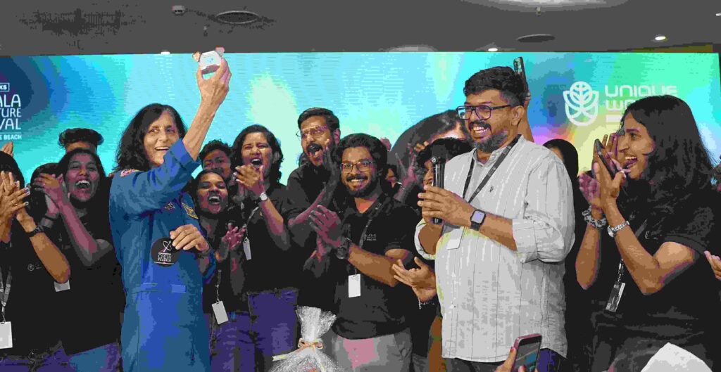 Sunita Williams Robot Dog Gorby