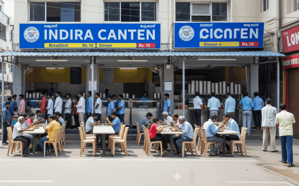 Indira Canteen Kochi 10 rupee meal